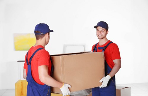 Packing and loading support for Burntoak removals