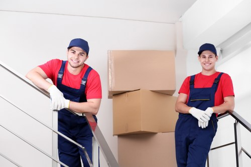 Loading furniture for a local Burntoak move