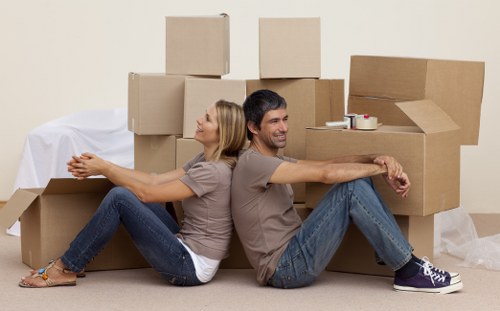 Removal van transport for home and business items
