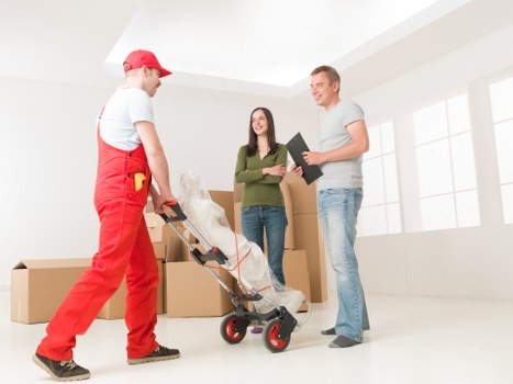 Packing and furniture handling for Burntoak house move