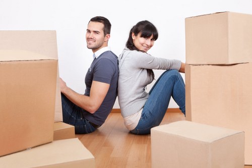 Local commercial removals support for Burntoak offices and shops