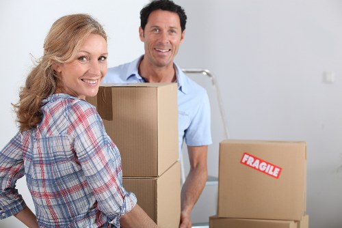 Burntoak removals team helping with residential relocation